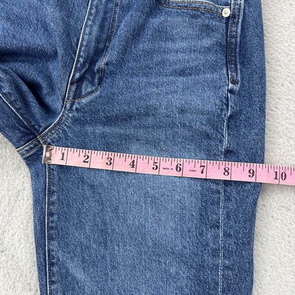 Ayr Jeans Womens 26 Blue The LaLa Made In LA Straight Leg Medium Wash USA Denim - Picture 10 of 16